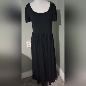 NWT Anrabess Black Maxi Dress S Small